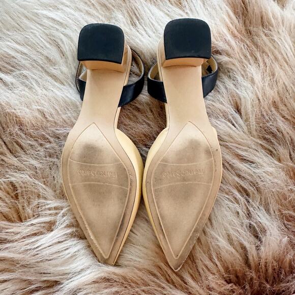 Franco Sarto Naya Ankle Strap Block Heel Pumps Size 9 - Picture 5 of 6